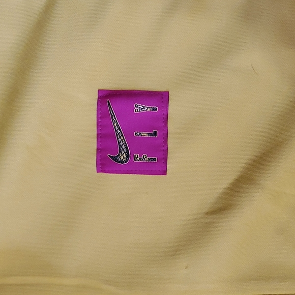 NWT Nike Women Dri-Fit Vivid Sulfur Yellow Retro Fly Zip Basketball Jacket XXL - Picture 4 of 8